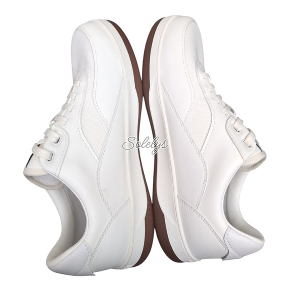 Vessi Courtside Classic Men 11 Off White Vegan Waterproof Casual Lace Up Sneaker - Picture 10 of 11